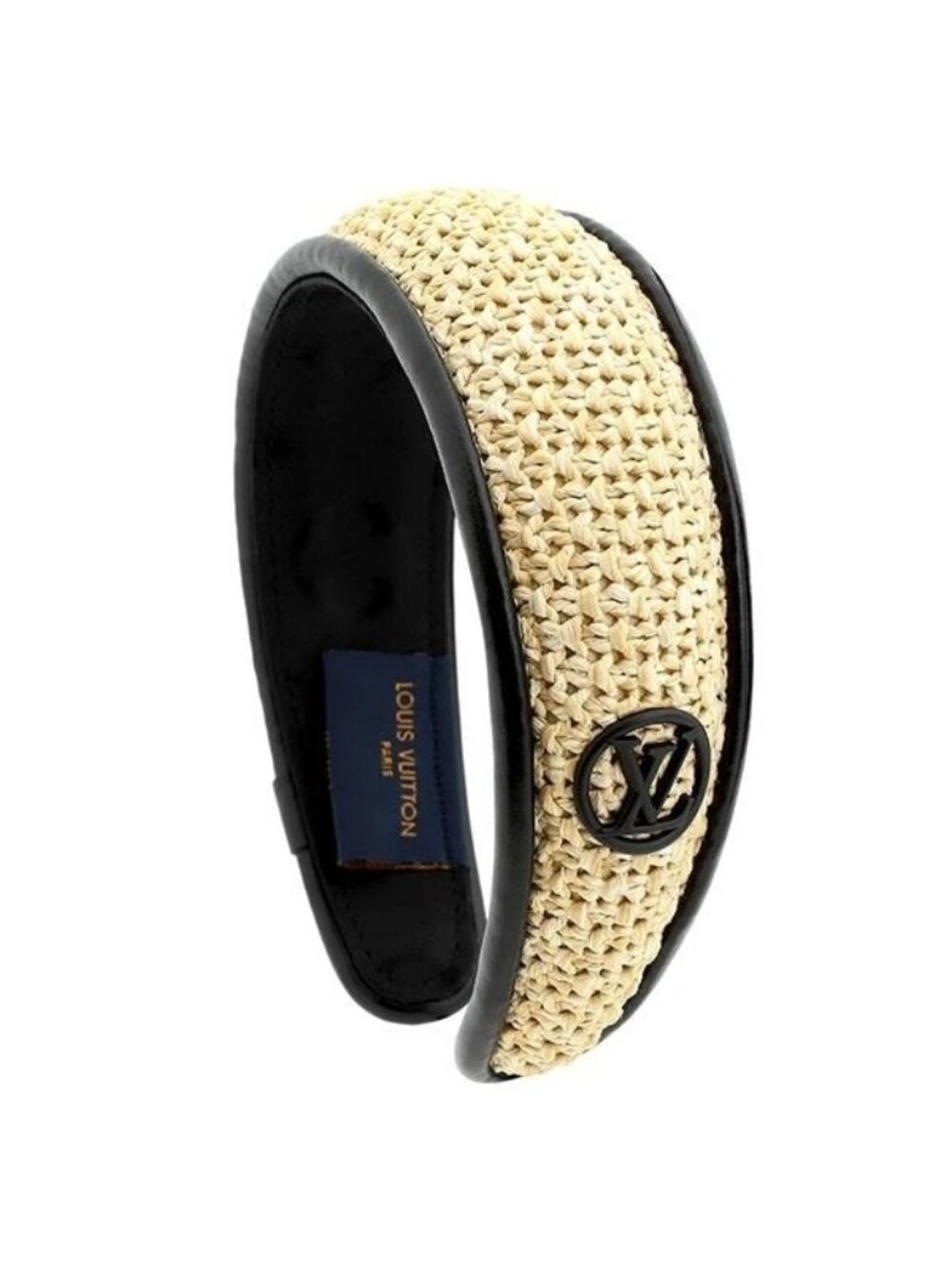 LOUIS VUITTON Monogram MONOGRAM Headband Raffia M77534